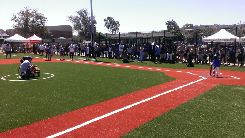 Universally Accessible Dodgers Dreamfield at Baldwin Hills Recreation Center
