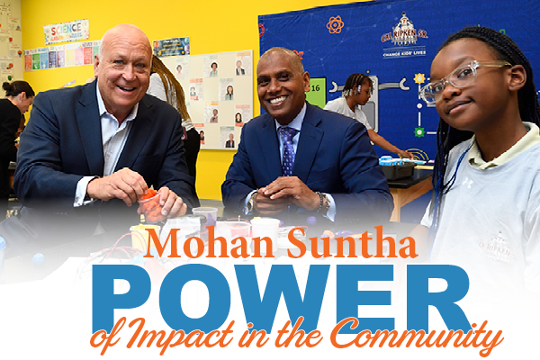 MOHAN SUNTHA POWER OF IMPACT IN THE COMMUNITY